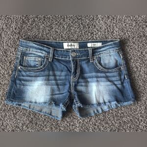 DayTrip "Pisces" Denim Blue Women Shorts